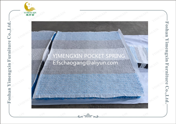 China High Elasticity Mattress Individually Pocketed Coils / Caron Steel Inner Coil Spring supplier