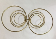 Gold Plated Furniture Coil Springs For Sofa Cushion High Termaperature Treatment