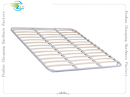 Welded Metal Slatted Bed Base Framework , Basic Wood Slat Bed Frame