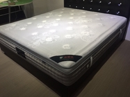 Popular Natural Latex Euro Top Mattress Topper Removable for Home / Hotel