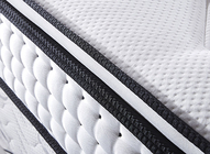 Bedroom Memory Foam Pillow Top Mattress Topper / Mattress Pad Removable