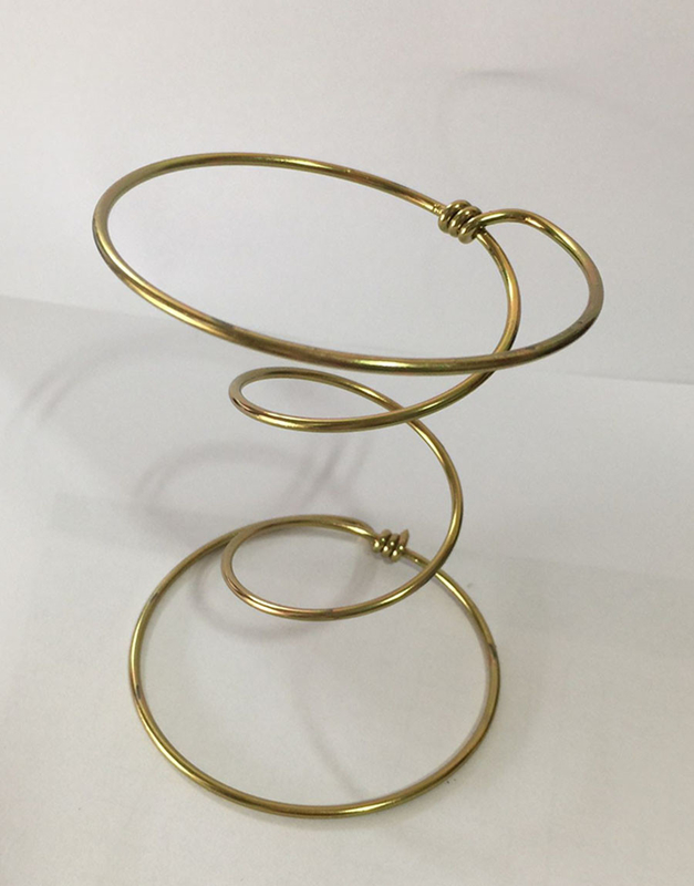 Gold Plated Furniture Coil Springs For Sofa Cushion High Termaperature Treatment