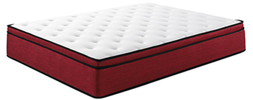 Natural Latex Pocket Coil Mattress , Individual Pocket Sprung Beds ISO SGS Certificate