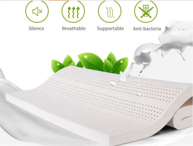 Washable 100 Nature Latex Pillow Top Mattress Topper Twin Size Removable