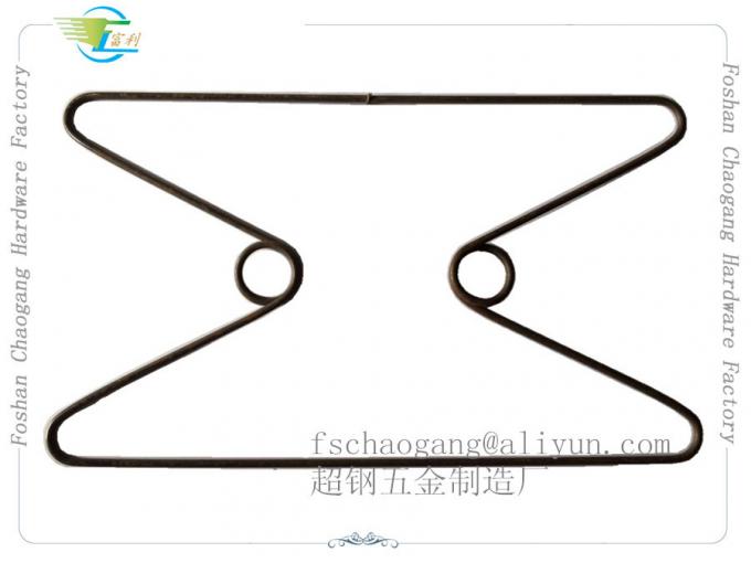 M Shaped Mattress Hardware Support Spring , Mattress Edge Guard High