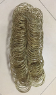 Bonnell Coil Gold Plated Springs For Sofa Seat Unit And Mattress Core Making