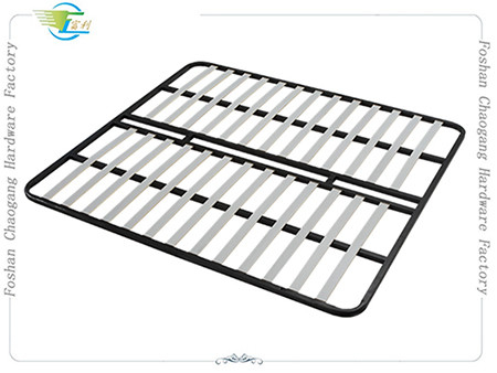 Morden Metal King Size Slatted Bed Frame , Strong Foundation Bed Frame