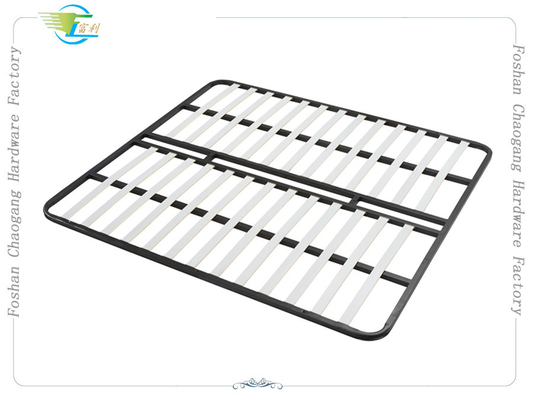 Morden Metal King Size Slatted Bed Frame , Strong Foundation Bed Frame