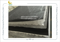 Anti - Bacterial Mattress Pocket Spring Unit With 120 gs Black Non Woven Fabric