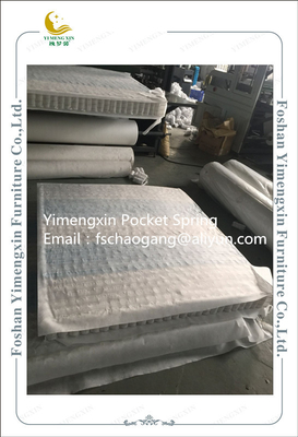 High Temperature Treatment Pocket Spring Unit For Queen Size Mattress