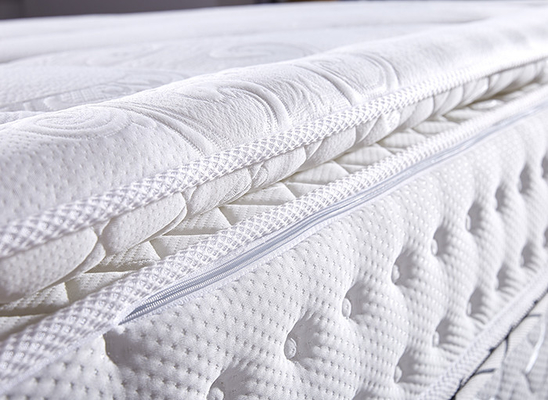 Elegant Pillow Top Mattress Topper King Size / Queen Size For Hotel And Home Use