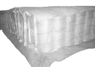 Independent pocket spring mattress liner with soft spring and hard spring combination