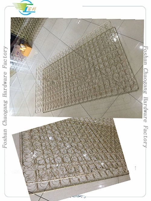 Gold Plated Mesh Mattress Bonnell Spring Unit Full / Queen / King Size Available
