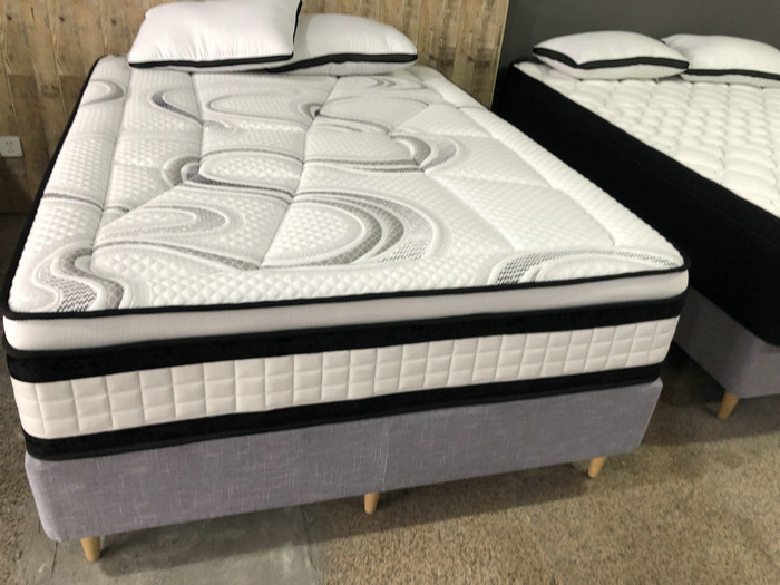 Soft Memory Foam Pocket Spring Mattress / 2 Inch Memory Foam Bed Topper