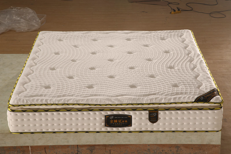 Single / Double Size Bonnell Spring Mattress Feel Soft High Resilience